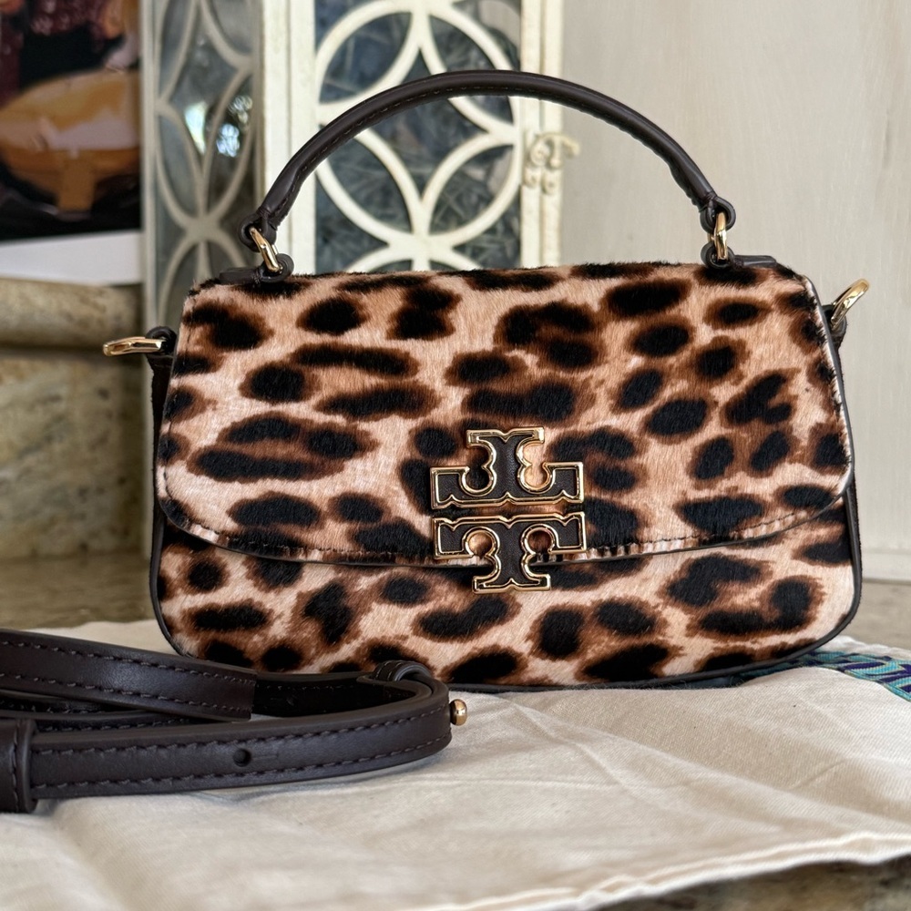 Tory Burch Leopard Print Mini Bag